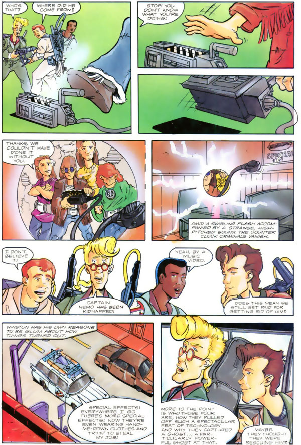 Real  Ghostbusters NOW Comics Volume 1 Issue 1 Page 9