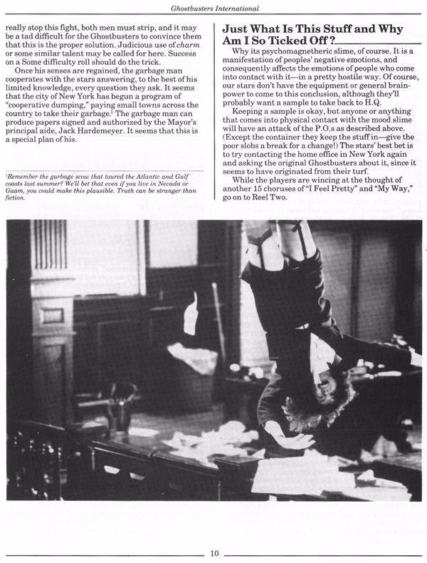 Ghostbusters  RPG Ghostbusters 2 The Adventure Page 15