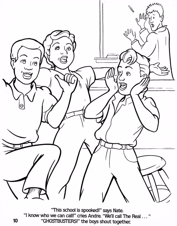 Real  Ghostbusters Invasion of the School Ghouls Page 11