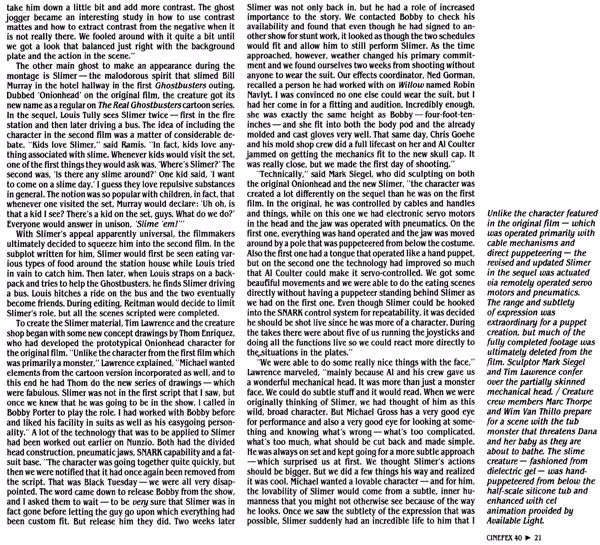 Cinefex  Magazine Issue 40 Page 19