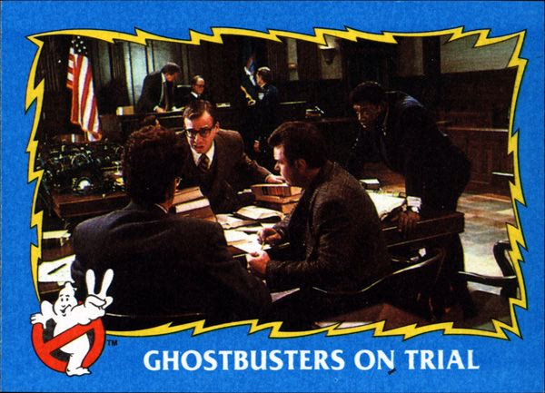 Ghostbusters  2 Trading Cards Card 43