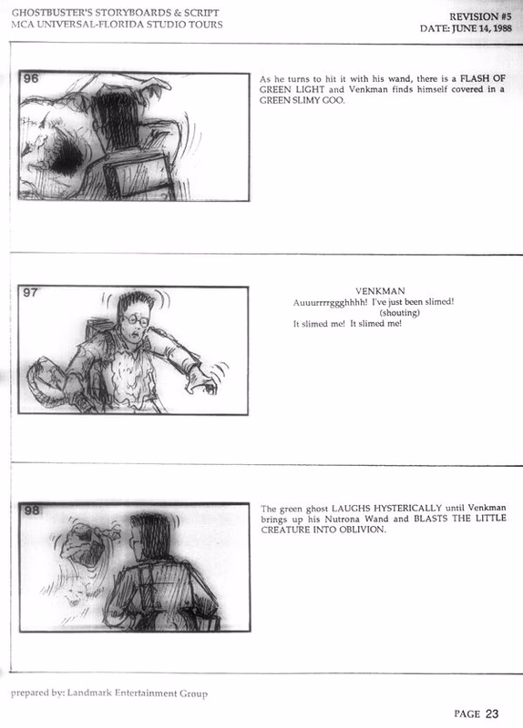 Universal Studios Florida Ghostbusters Handbook Page 25