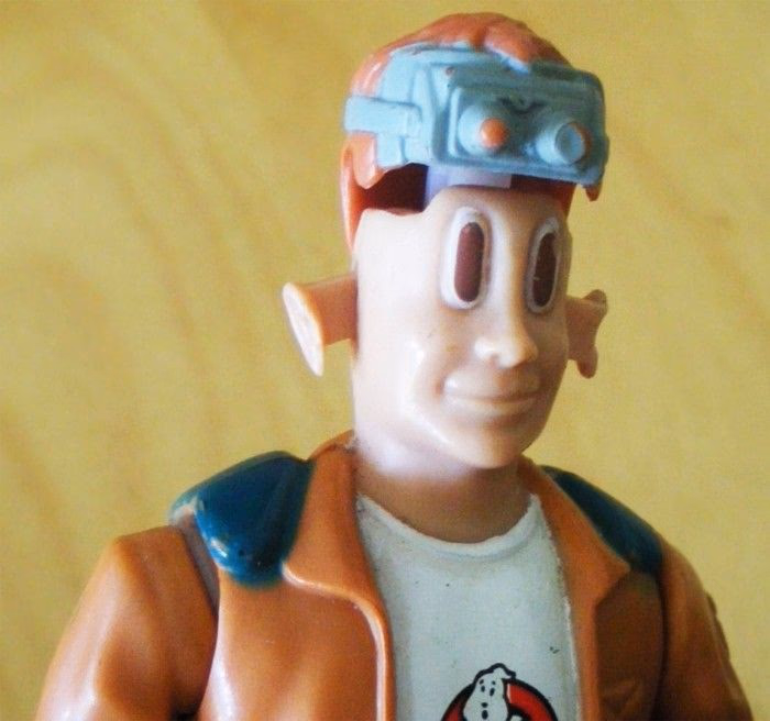 Slimed Heroes Ray figure with removable Ecto Goggles