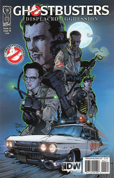 Displaced Aggression Issue 4 Cover B
