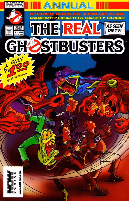 Real  Ghostbusters NOW Comics Annual 1992 Page 1