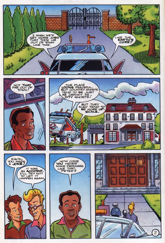 Real  Ghostbusters NOW Comics Volume 1 Issue 25 Page 3