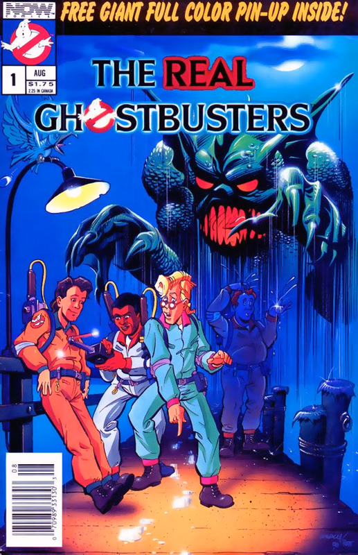 Real  Ghostbusters NOW Comics Volume 1 Issue 1 Page 1
