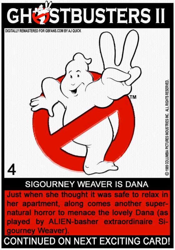 Ghostbusters  2 Trading Cards Card 8