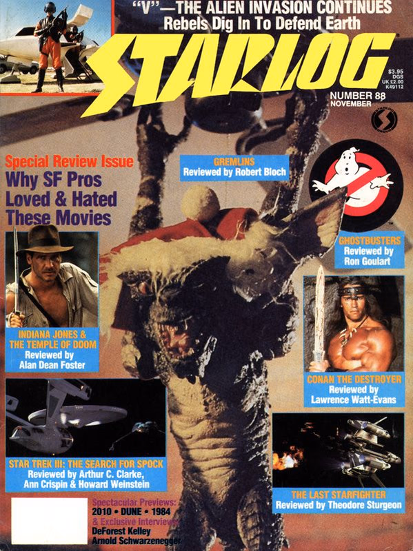 Starlog  Nov 1984 Page 1