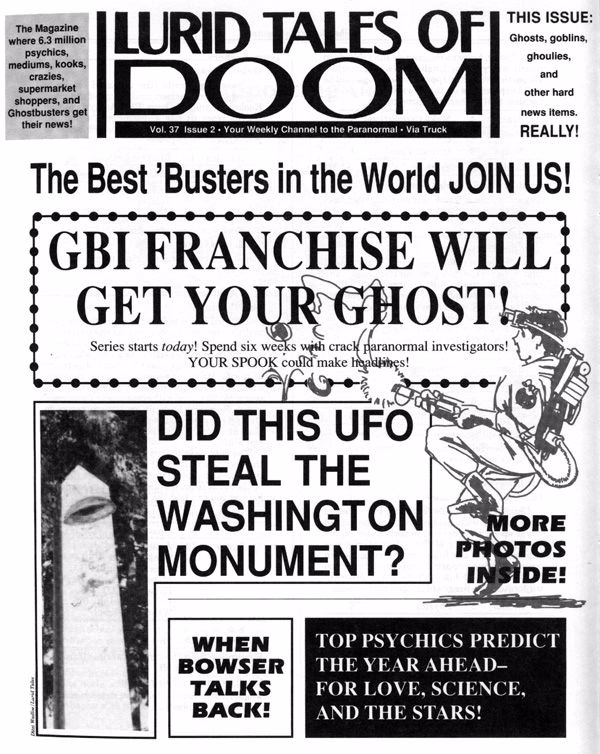 Ghostbusters  RPG Lurid Tales of Doom Page 9