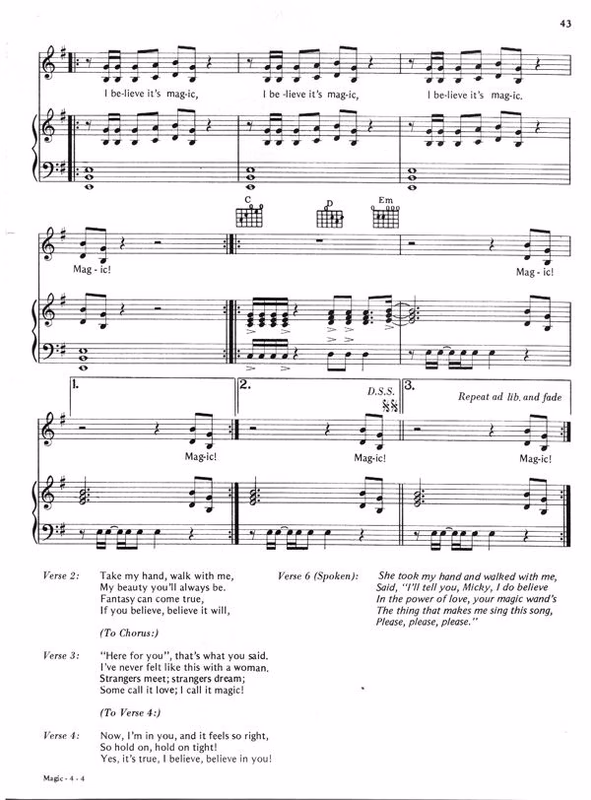 Ghostbusters  Souvenir Songbook 44
