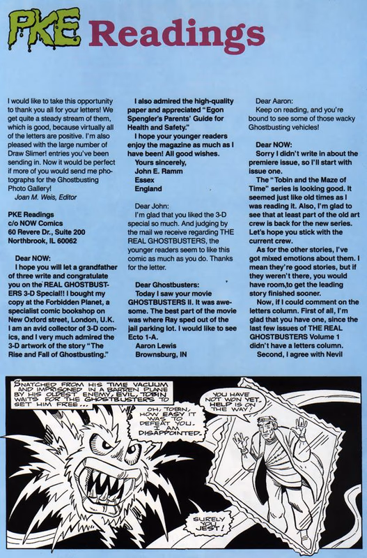 Real  Ghostbusters NOW Comics Volume 2 Issue 3 Page 26
