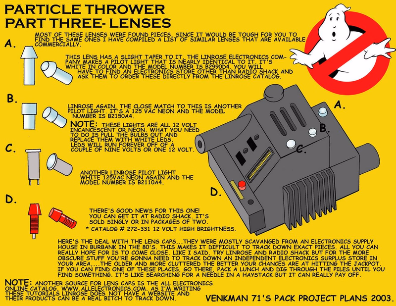 Sean's  Proton Gun Plans Page 3