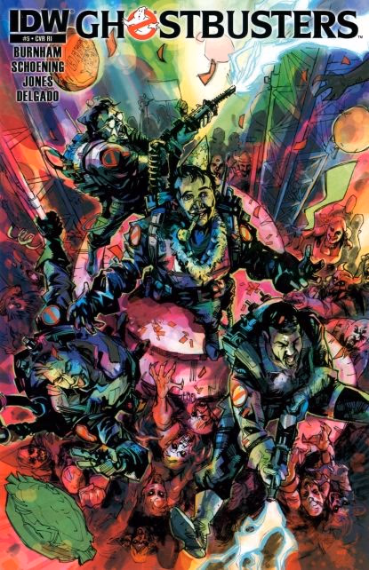 Ghostbusters Comic 5 Cover RI