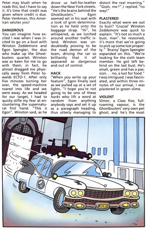 Real  Ghostbusters NOW Comics Annual 1990 Page 7