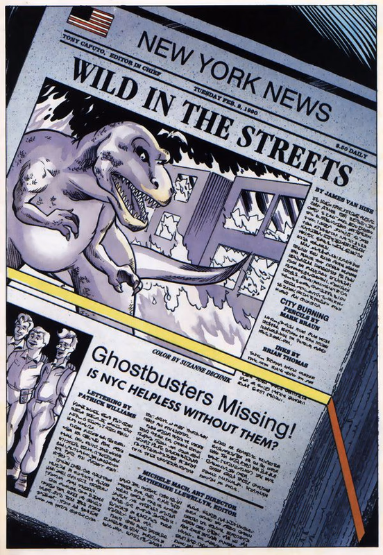 Real  Ghostbusters NOW Comics Volume 1 Issue 22 Page 2
