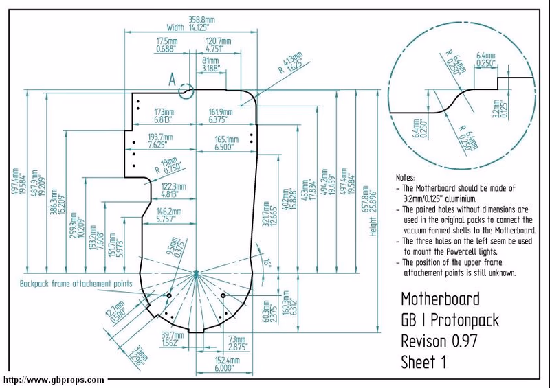 Stefan's  Proton Pack Plans Page 1