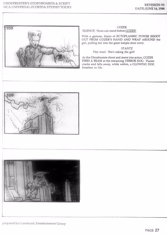 Universal Studios Florida Ghostbusters Handbook Page 29