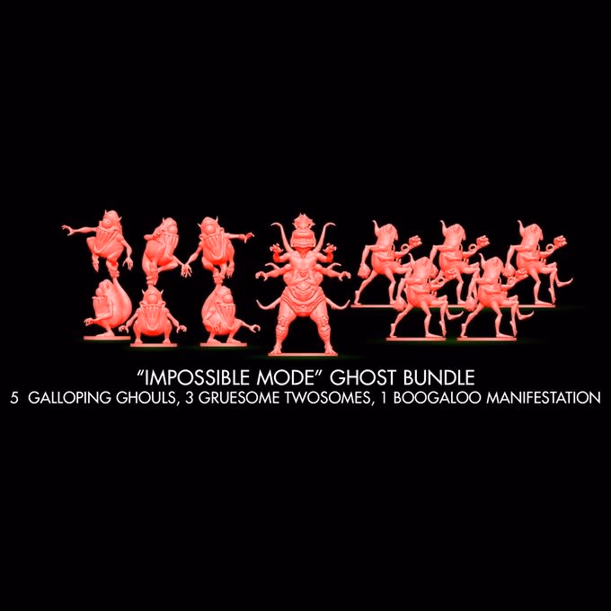 Ghostbusters: The Board Game - "Impossible Mode" Ghost Bundle