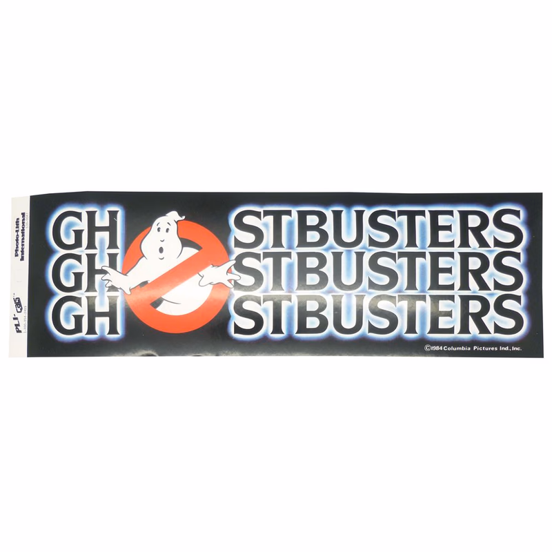 Ghostbusters Title Logo Bumper Sticker