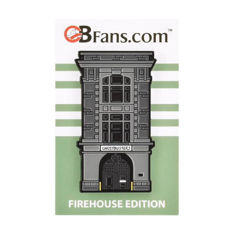 Firehouse Edition: Hook and Ladder 8 "Black Firehouse" Lapel Pin
