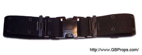 Uniform: Pistol Belt with Quick Release Buckle (Black)