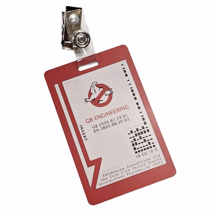 Zeddemore Industries Key Access Badge