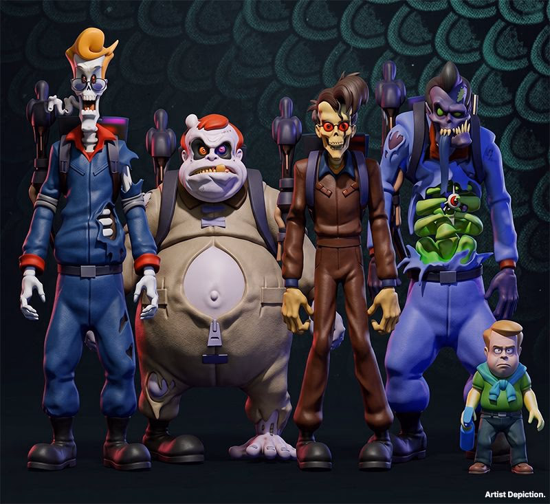 MONDO Reveals People Busters for Real Ghostbusters 1:12 Scale Line