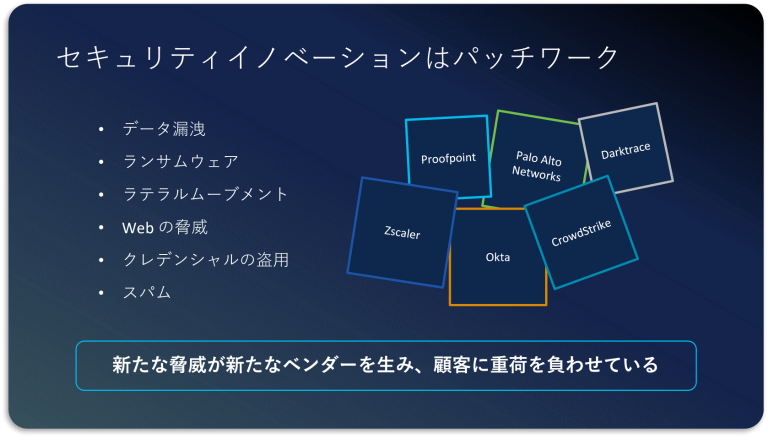 セキュリティイノベーションはパッチワーク