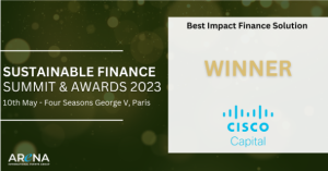 Cisco Green Pay - Best Impact Finance Solution Winner 2023, Circular IT