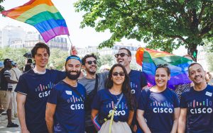 Pride & Allies, Cisco France, Marche des Fiertés, Paris 2023