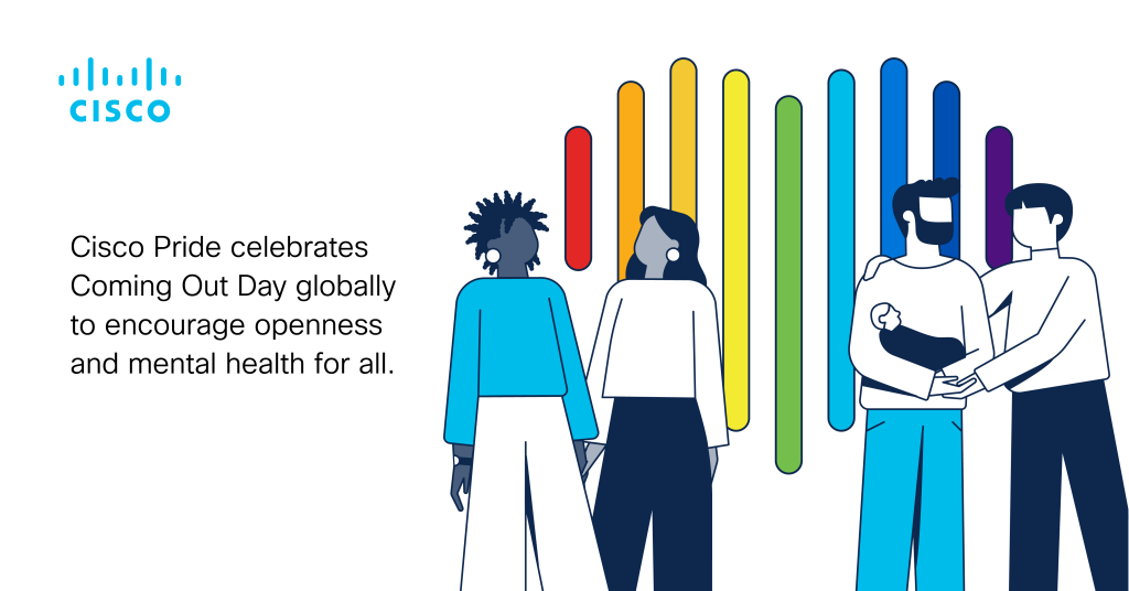 Cisco Pride Coming out day, Inclusion et Diversité, LGBTQ+ à Cisco France