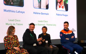 Federation Sportive LGTQ+, Helene Germain, Présidente à Cisco France lors du Forum des Assos, Mars Solidaire, Mars 2024