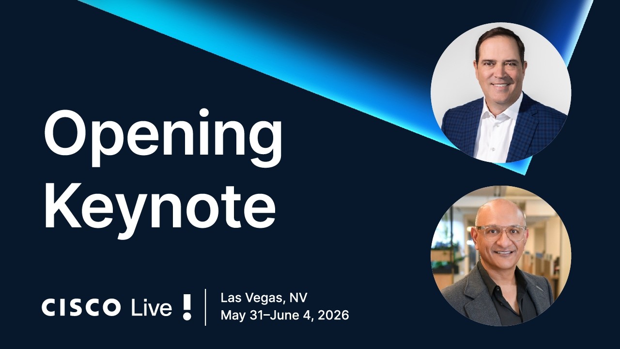 Cisco Live 2026 Keynote
