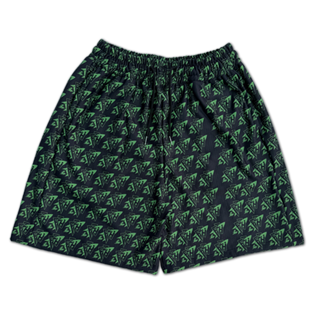 FFH OG Logo Shorts(black & green)