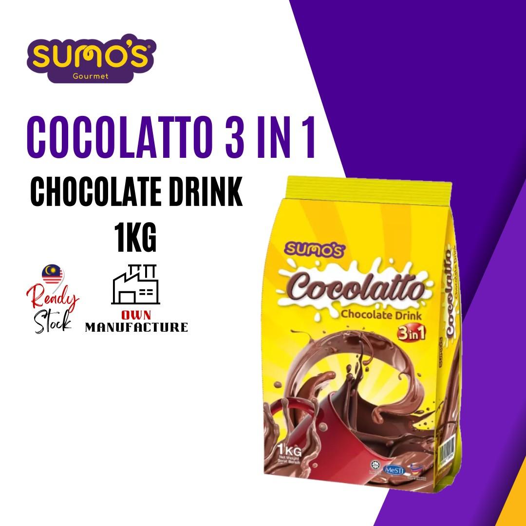 Sumo's COCOLATTO - 3in1 Chocolate Drink Powders