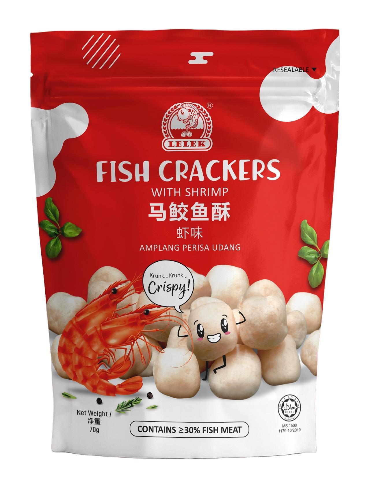 PRAWN FLAVOUR CRACKERS