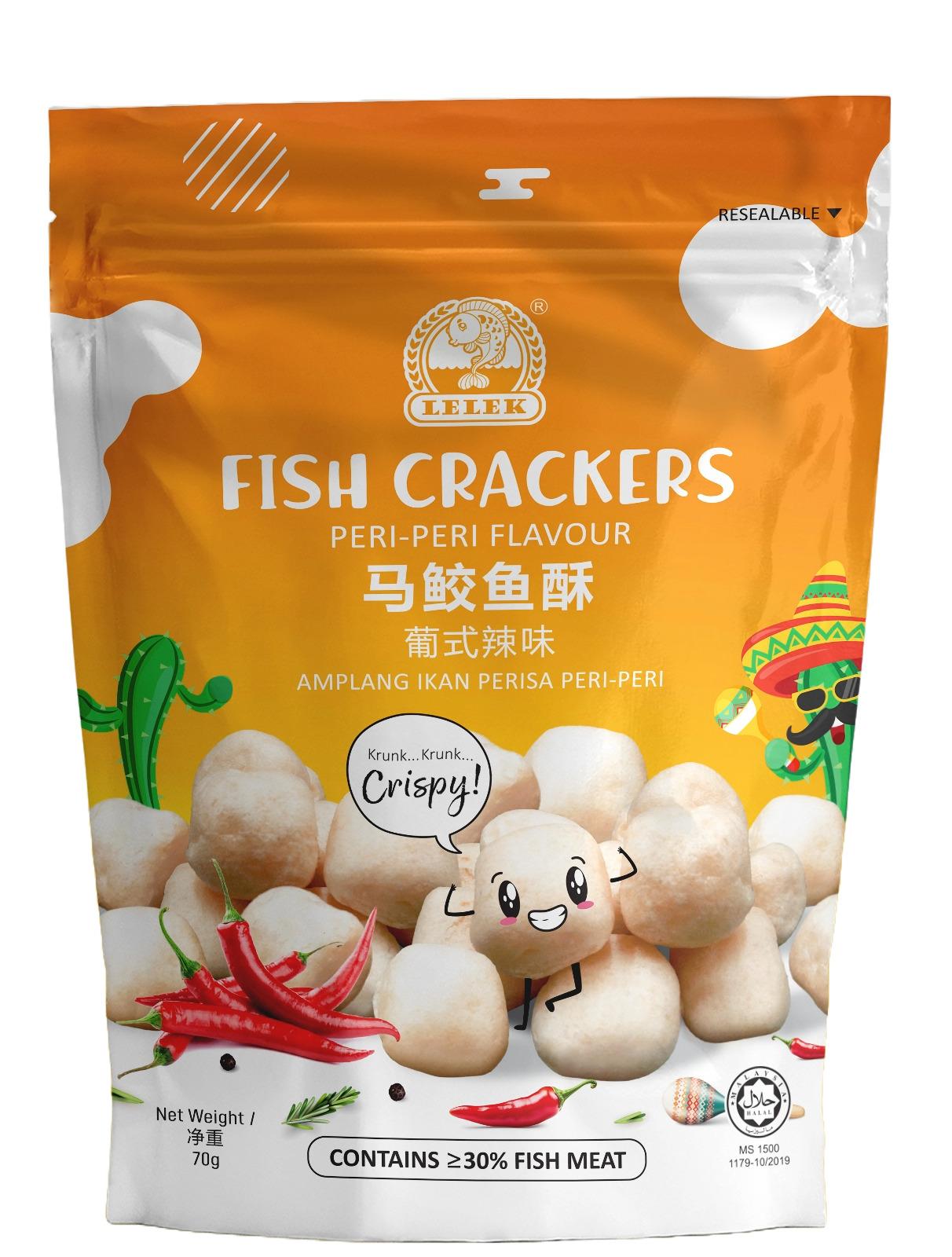 FISH CRACKERS PERI-PERI FLAVOUR