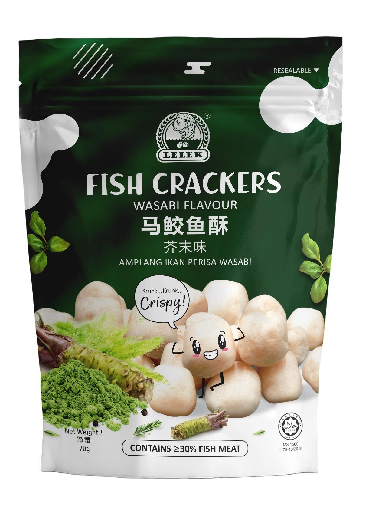 FISH CRACKERS WASABI FLAVOUR