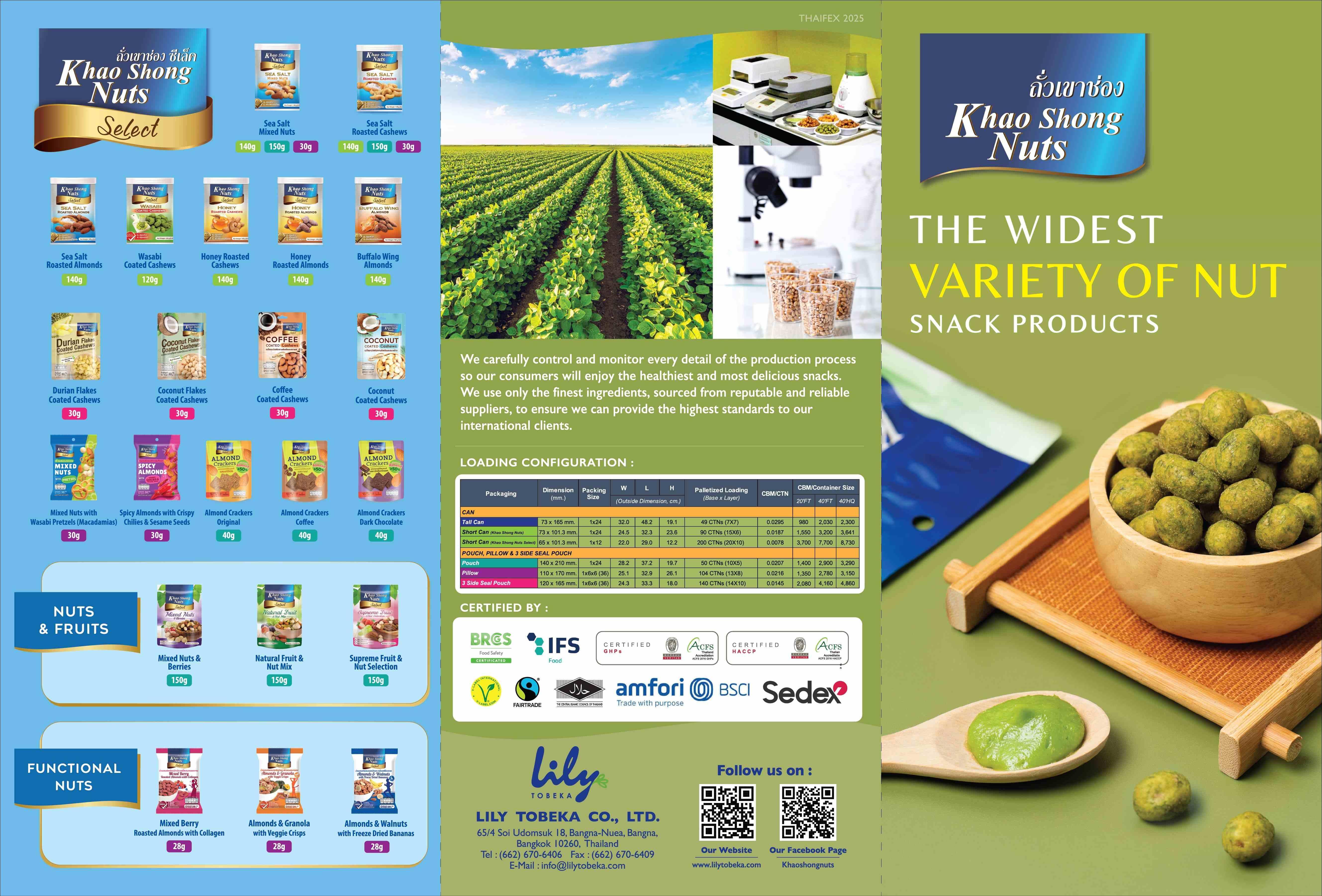 Khao Shong Nuts Brochure