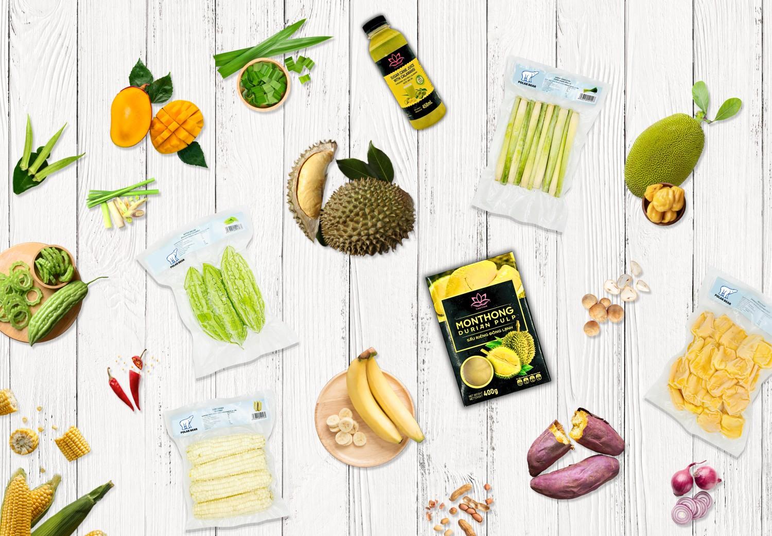 LOTUS Frozen vegetables & fruits