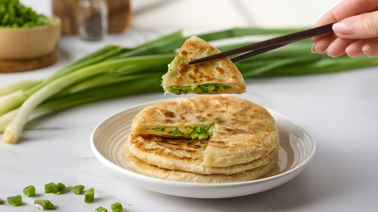 Green onion pie
