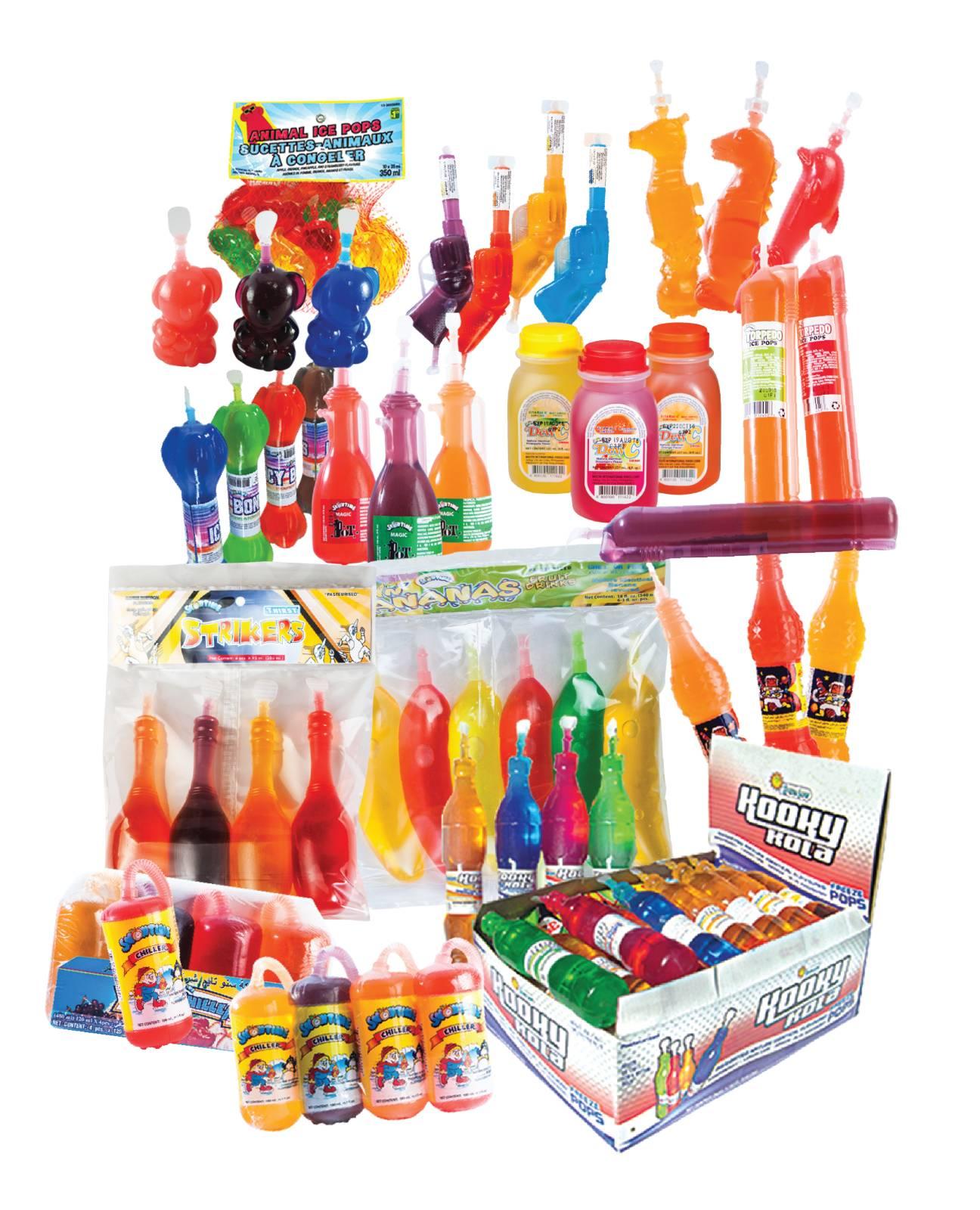 Snowtime Icepops Jellies & Drinks Snowtime Drinks: