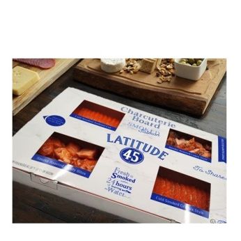 *FINALIST* Latitude 45 Smoked Salmon Charcuterie Board