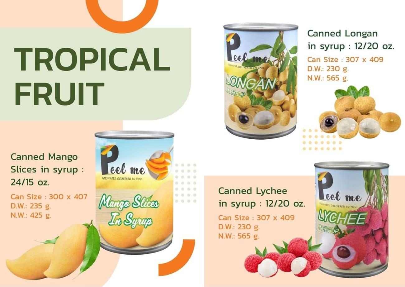 Canned Tropical Fruit