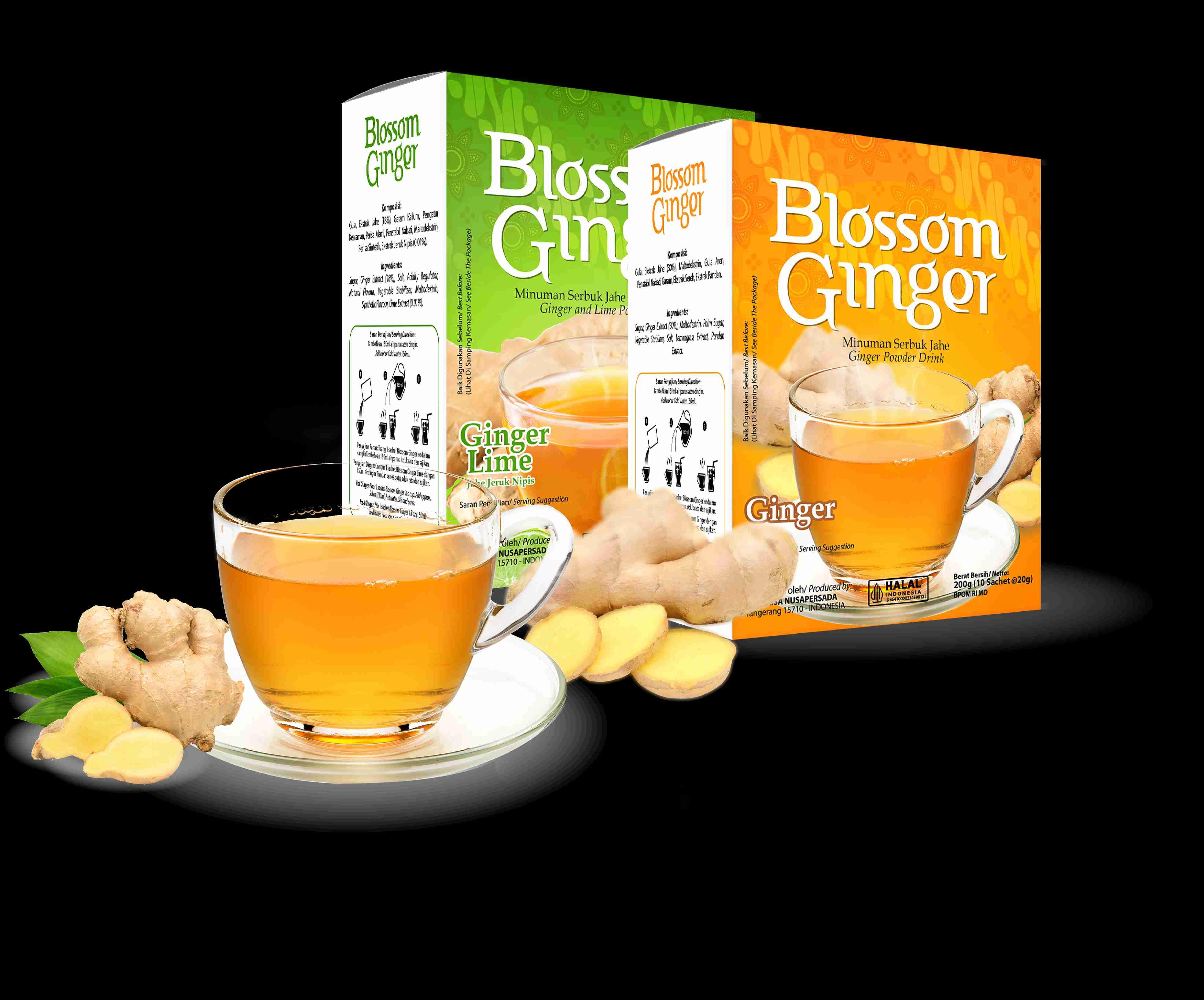 Blossom Ginger - Instant Ginger Powder Drink