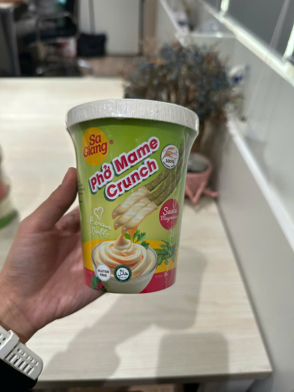 Edamame Pho crunch