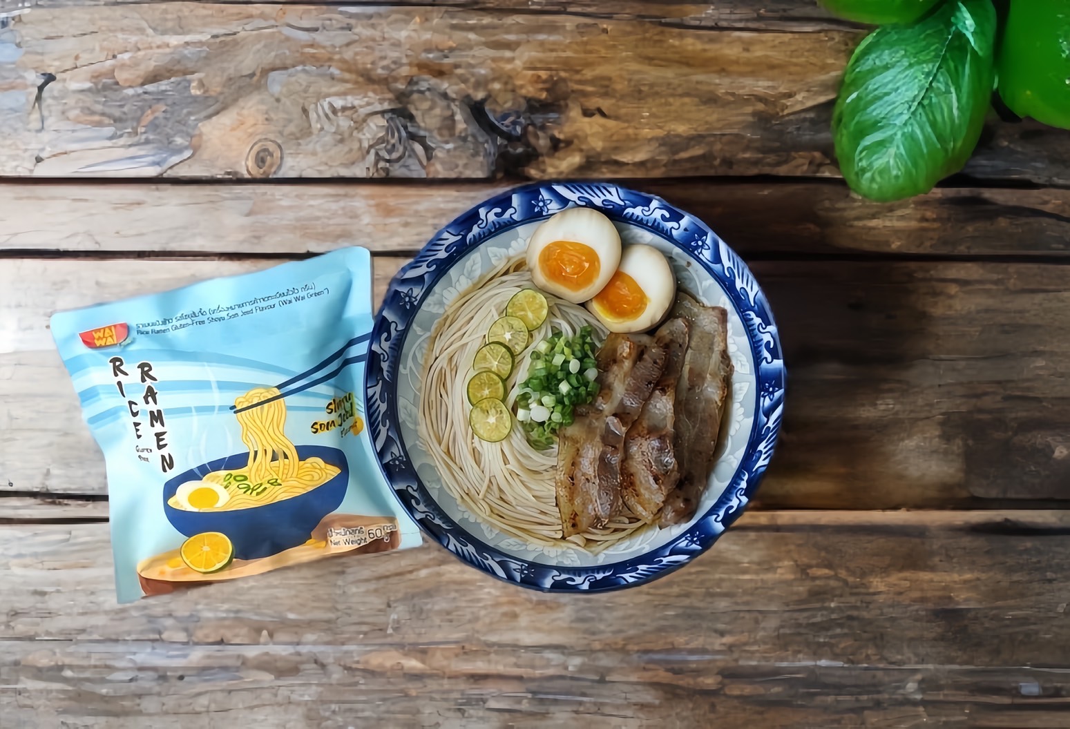 Rice Ramen Shoyu Som Jeed Flavour