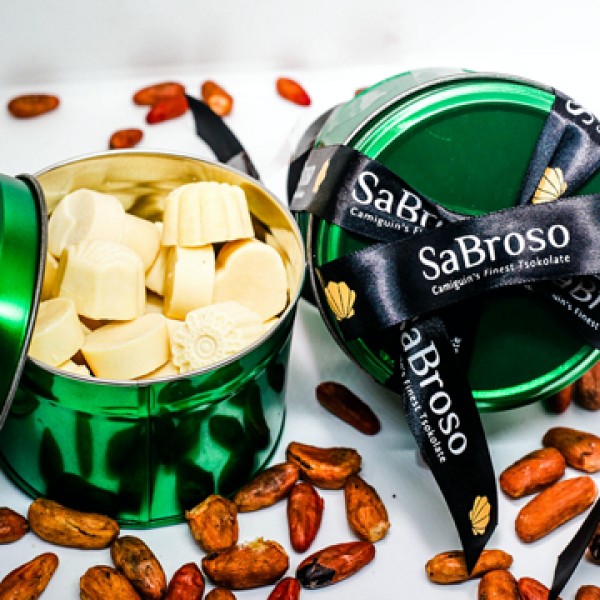 SaBroso 100% Raw Unfiltered Cacao Butter - Tin Cans/Jars