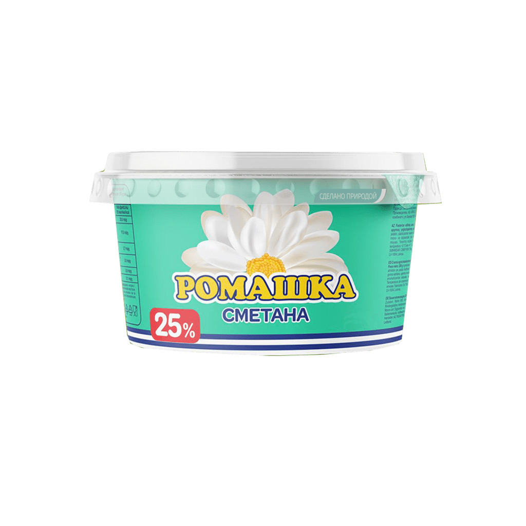 Sour Cream (thermized) 25%